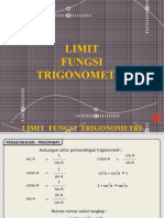 Limit Fungsi Trigonometri