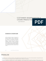 Customer Segmentation & Churn Prediction