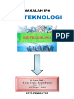 Makalah IPA Bioteknologi