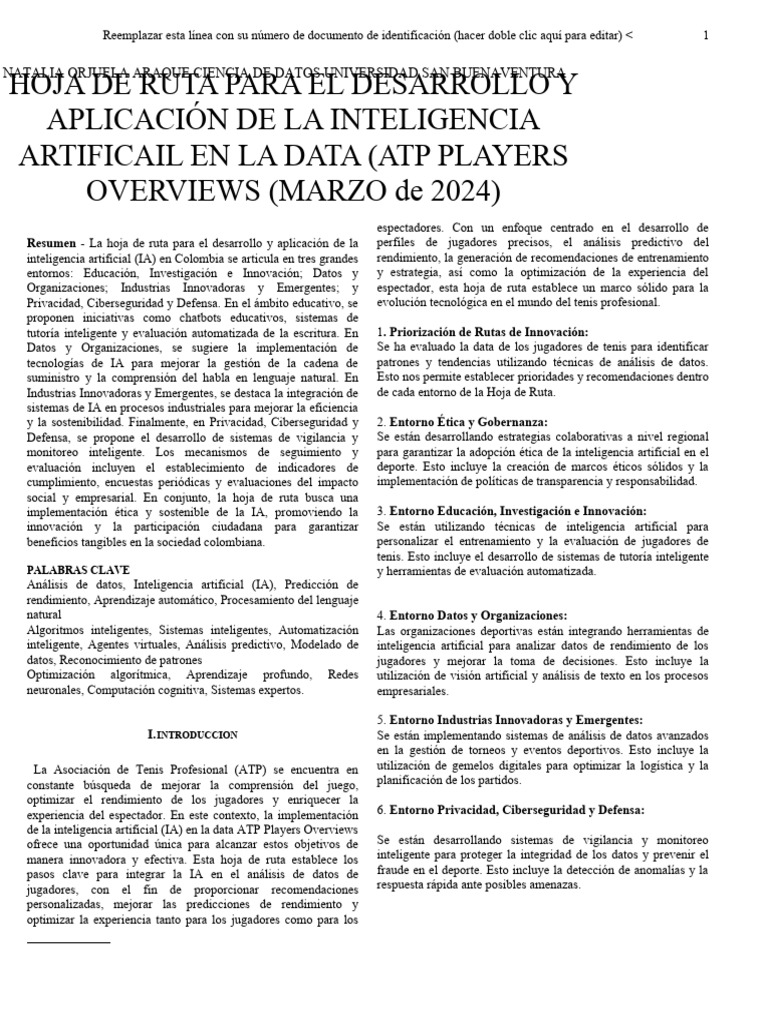 Hojade Ruta - Data - Atp Players Overviews | PDF | Informática | Tecnología
