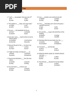 English 1 - Final Exam