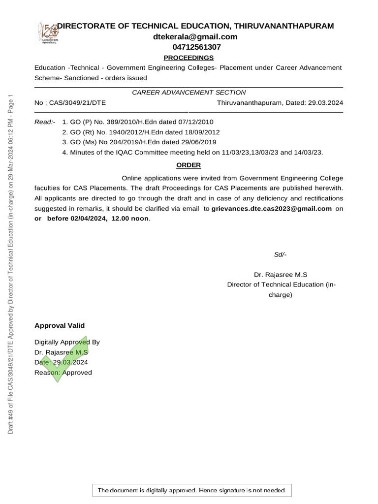 Cas 3049 21 Dte | PDF | Physical Sciences | Engineering