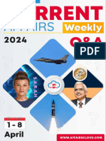 Current Affairs Weekly Q&A PDF April 2024 1st Week by AffairsCloud 1