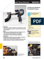 Enerpac PTW Series Pneumatic Torque Wrenches