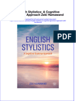 English Stylistics A Cognitive Grammar Approach Zeki Hamawand Full Chapter