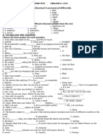 Revision of The First Middle Test