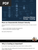 Chemical Rockets Design - Coolling