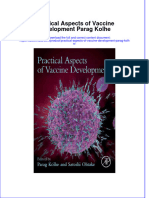 Practical Aspects of Vaccine Development Parag Kolhe Download PDF Chapter