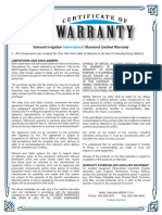 International Standard Warranty