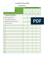 Lista de Cotejo 3° CMT