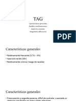 Características Generales Posibles Manifestaciones Aspectos Centrales Diagnóstico Diferencial