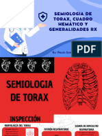 Semiología de Tórax, RX y Hemograma