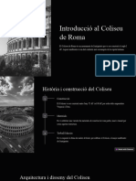 Introduccio Al Coliseu de Roma