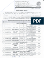 Engagement Order of Staff Nurse For UPHC Under NUHM, Hooghly 05-03-2024