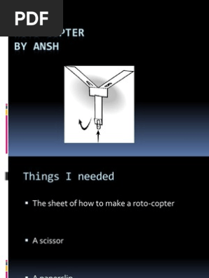 Roto Copter Ansh