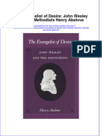 The Evangelist Of Desire John Wesley And The Methodists Henry Abelove full download chapter