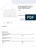 Ficha Tecnica Modem - B311-521