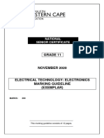 ELEC TECH GR11 MEMO NOV2020 - Electronics - English