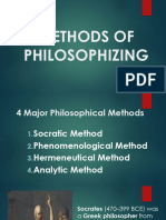 Week2 Methods of Philosophizing