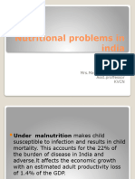 Nutritional Problems in India