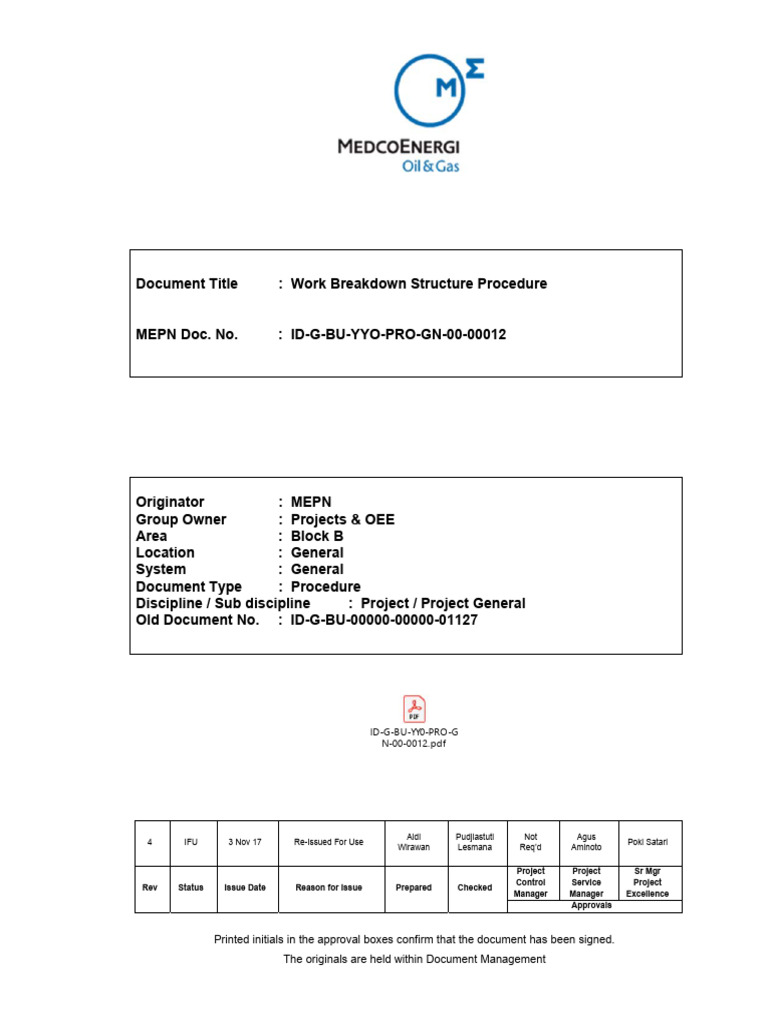 Work Breakdown Structure Guidelines | PDF | Project Management | Projects