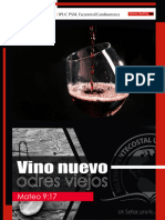 Vino Nuevo, Odres Viejos - Mateo 9. 17