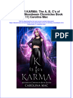 K Is For Karma The A B Cs of Witchery Moonbeam Chronicles Book 11 Carolina Mac Full Chapter