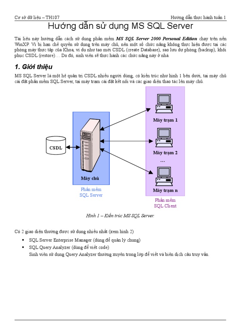 Huong dan su dung sql server pdf
