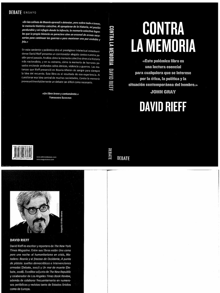 Rieff - Contra La Memoria | PDF
