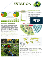 Deforestation Infographic GCSE Geography