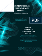 Kelompok 7 Presentasi PPT Sistem Informasi Perpustakaan