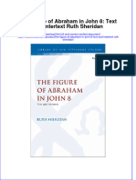 The Figure Of Abraham In John 8 Text And Intertext Ruth Sheridan full download chapter