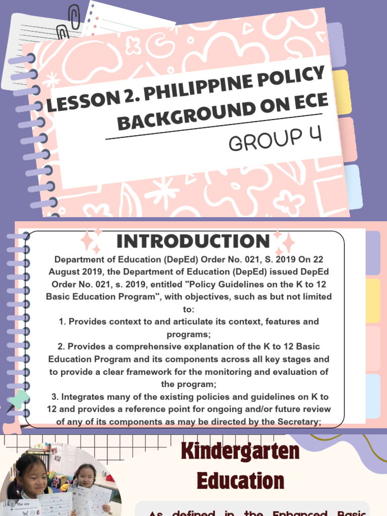 Pastel Spiral Notebook Group Project Presentation | PDF | Educational ...