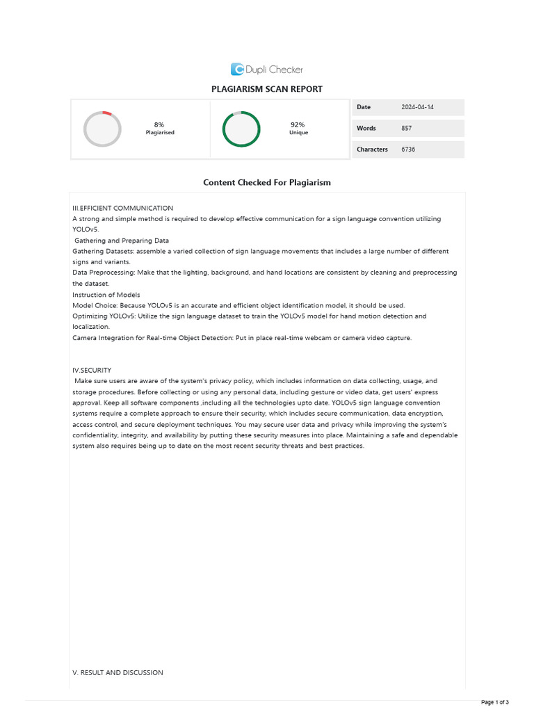 Duplichecker Plagiarism Checker Accuracy