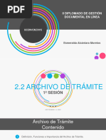 Manual de Archivo de Trámite | PDF | Archivo de computadora | Archivo