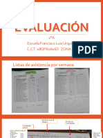 1°Evaluación trimestre