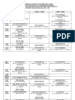 2023 2024 Exam Time Table