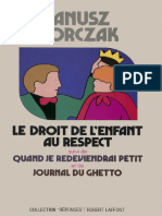 Janusz Korczak - Le Droit de L'enfant Au Respect