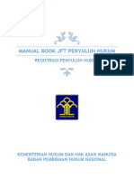 Manual Book - JFT - Penyuluh Hukum - Registrasi