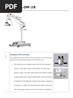 Operating Microscope OM-18 1 Compact Microscope