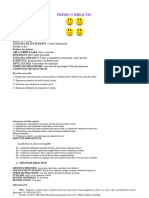 Proiect Didactic: Competenţe Specifice Vizate: Dezvoltare Personală