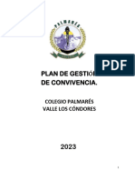 Plan de Gestion Convivencia 2023 Palmares Pvlc