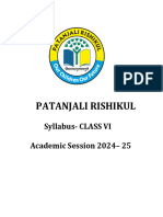 Syllabus - Class 6 (2024-25)