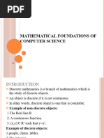 MFCS Unit-I