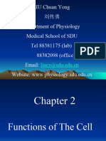 LIU Chuan Yong 刘传勇 Department of Physiology Medical School of SDU Tel 88381175 (lab) 88382098 (office) Email: Website: www.physiology.sdu.edu.cn