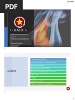 CHEM015 Lecture 3 HO Thermodynamic Concepts Thermochemistry