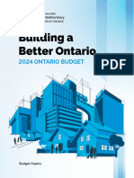 2024 Ontario Budget en