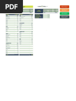 Budget Spreadsheet