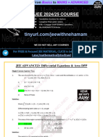 DPP_Solution_JEE ADVANCED_Differential Equations & Area