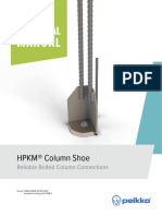 Peikko HPKM Column Shoe (ACI)